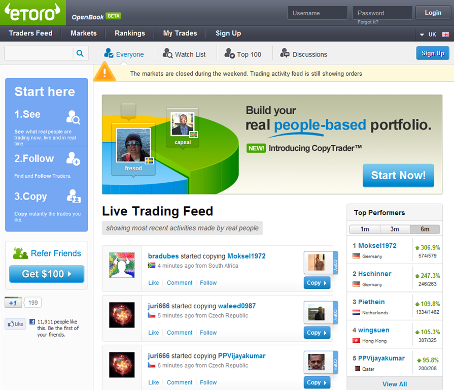 eToro